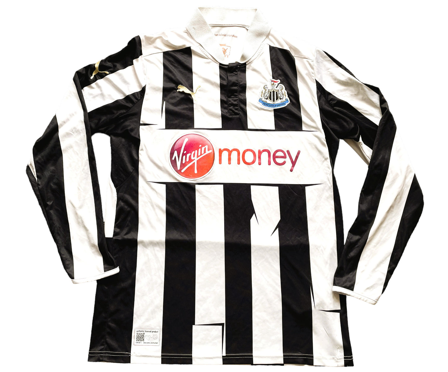 Newcastle 2012-13 Home Shirt (average) Adults Small Long Sleeved