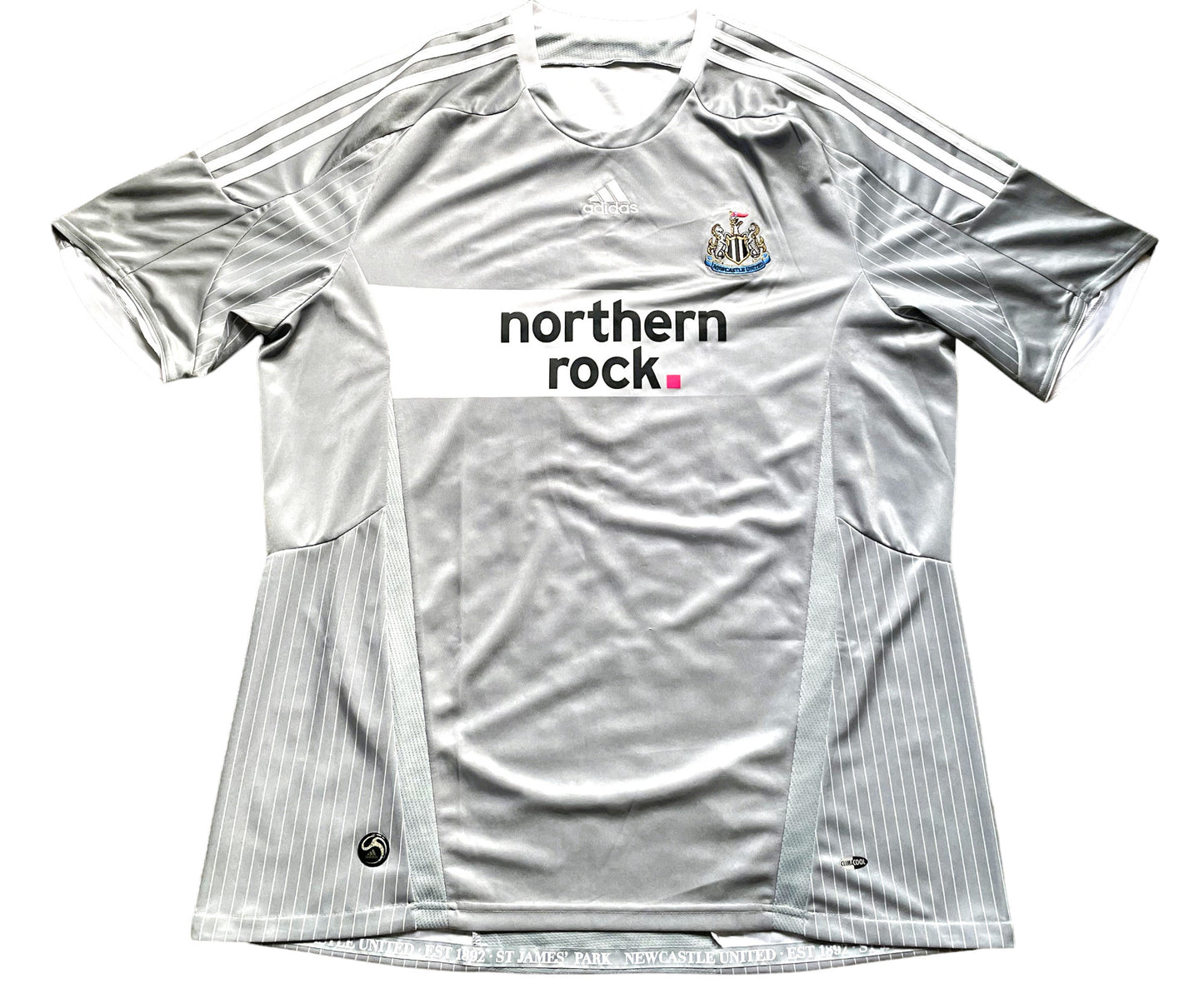 Newcastle 2008 Third Shirt (very good) size worn seems 2XL see below