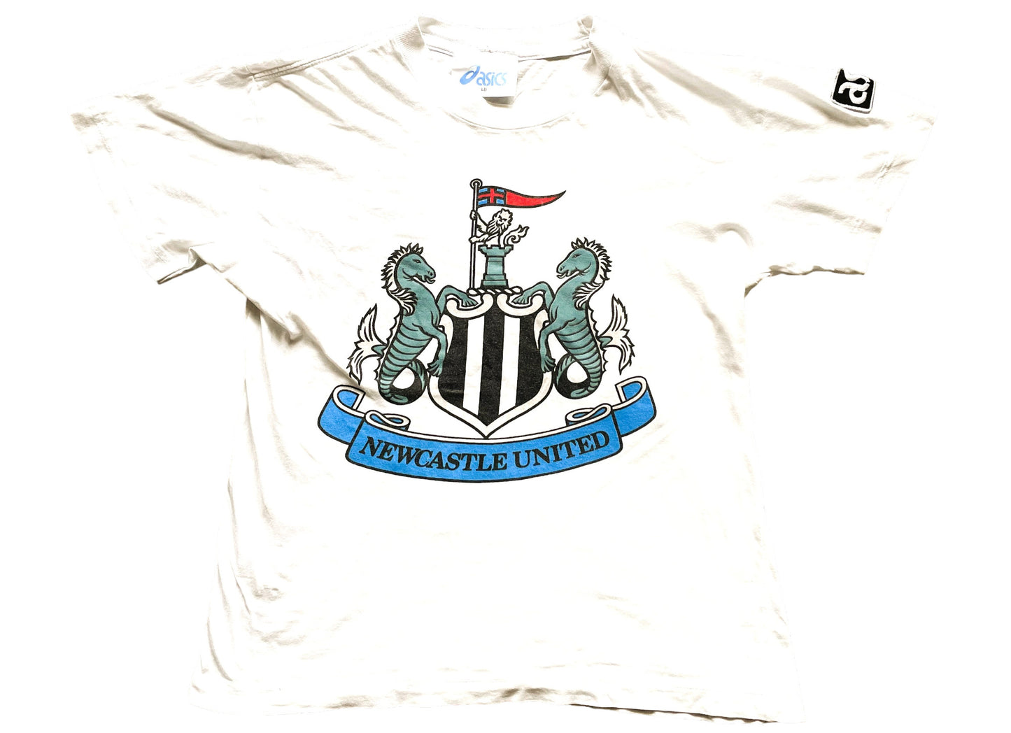 Newcastle United Asics T Shirt 1993-94 (good) Large Boys