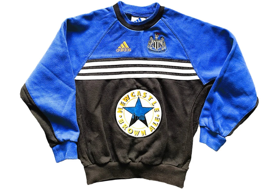 Newcastle 1998-99 Training Top (very good) Kids 6 to 10 years 26/28 128