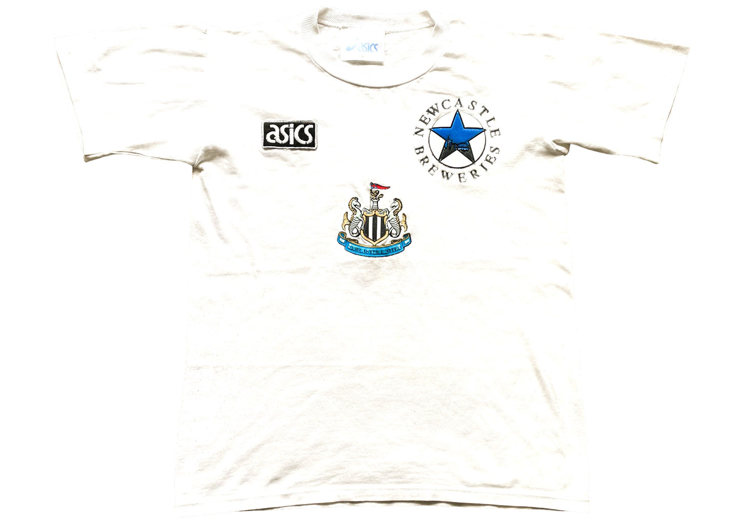 Newcastle T Shirt 1993-94 (good) AdultsXXS tho Large Boys on tag