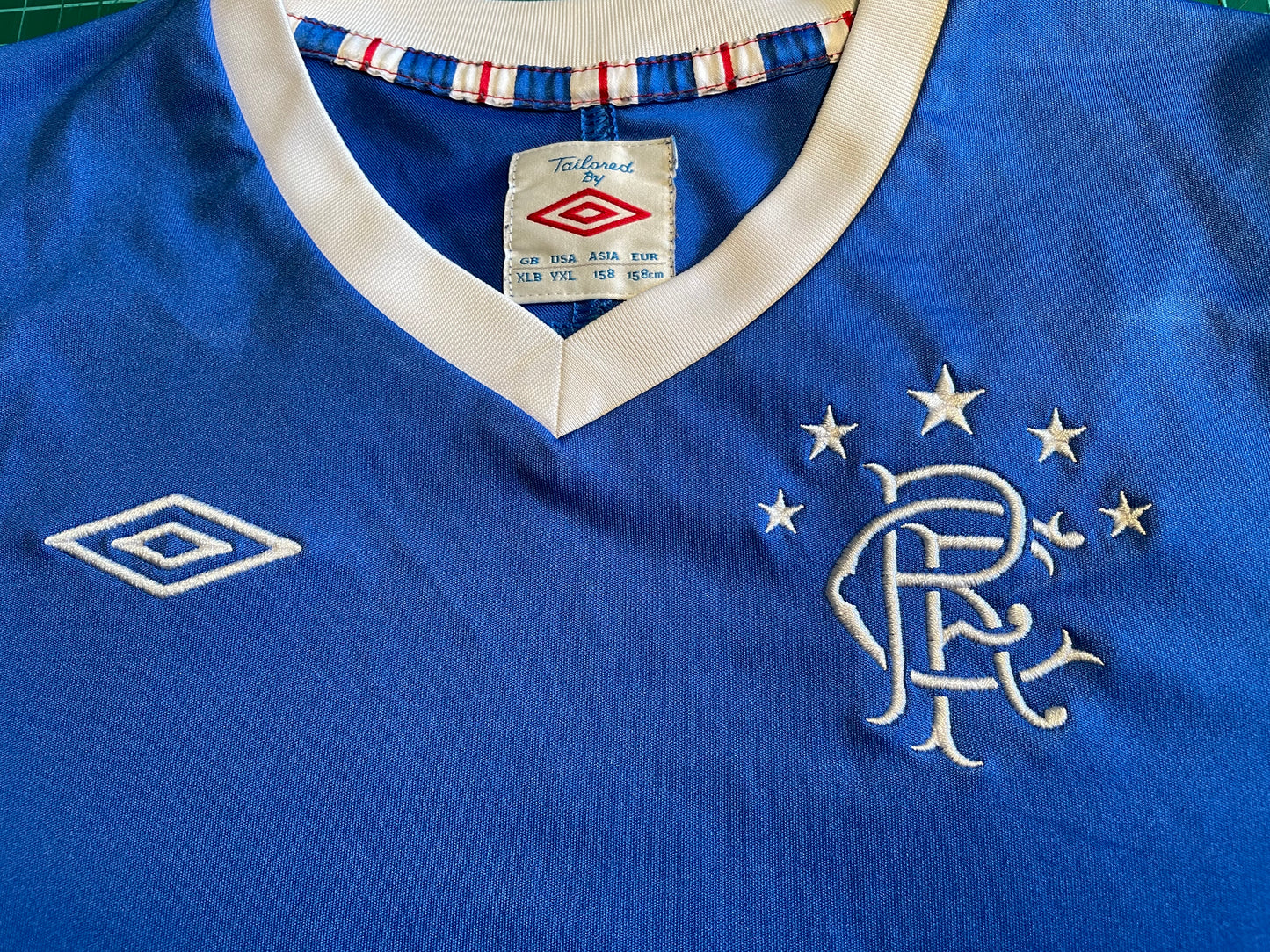 Rangers Home Shirt 2011/12 (excellent) Adults XS / Youths see below