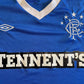 Rangers 2011 Home Shirt (excellent) Adults 2XL. Height 25.5 inches