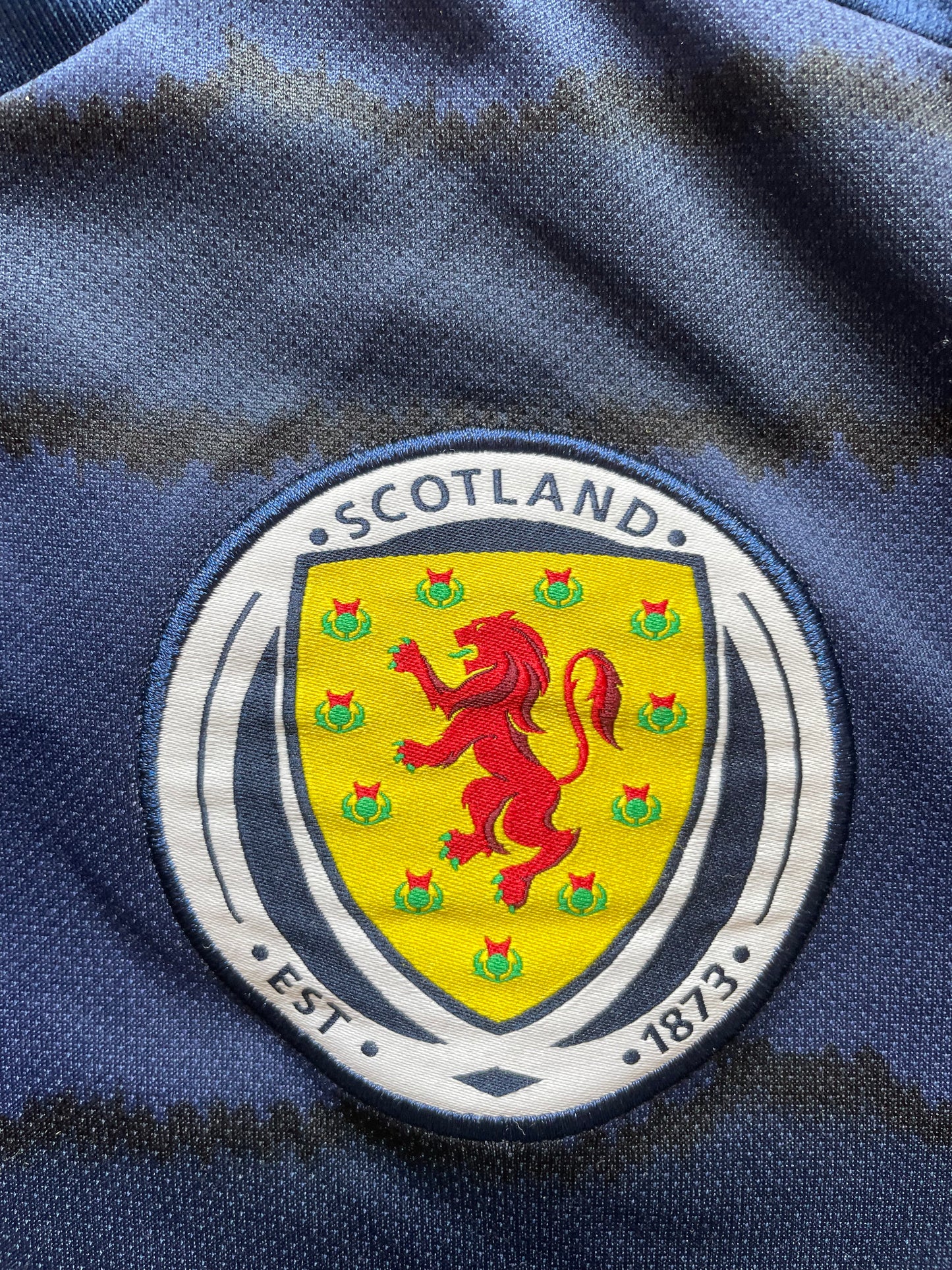 Scotland Home Shirt 2020 -22 (good) Adults XS / Youths 164 13-14 years Adidas