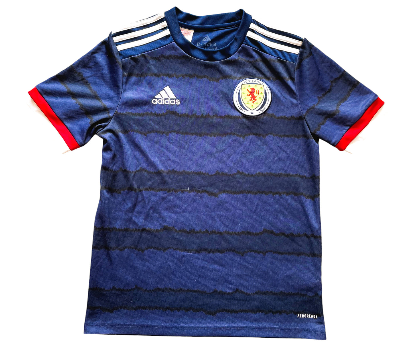 Scotland Home Shirt 2020 -22 (good) Adults XS / Youths 164 13-14 years Adidas