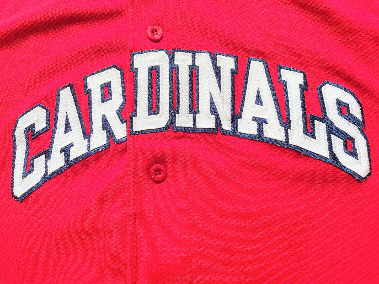 Starter St Louis Cardinals McGWIRE 25 MLB jersey (very good) Adults Medium