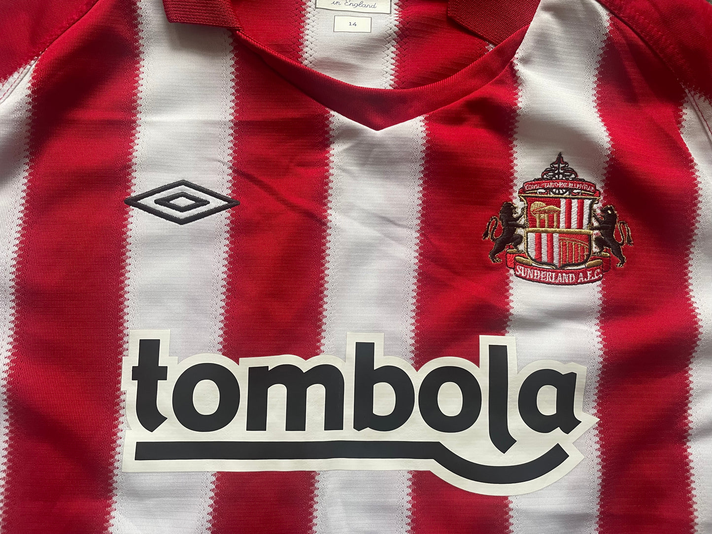 Sunderland Home Shirt 2010-11 (very good) Ladies 14