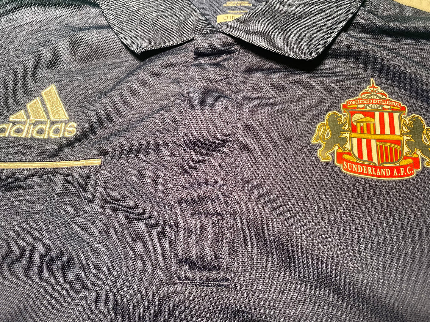 Sunderland polo shirt (excellent) Adults 3XL size 46/48. Height 26 inches