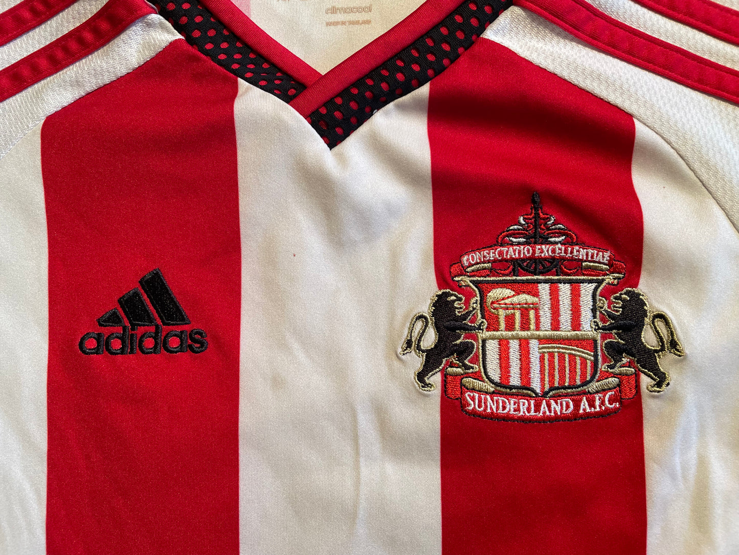 Sunderland 2015 Home Shirt (average) Aged 7 to 8. Height 15.5 inch