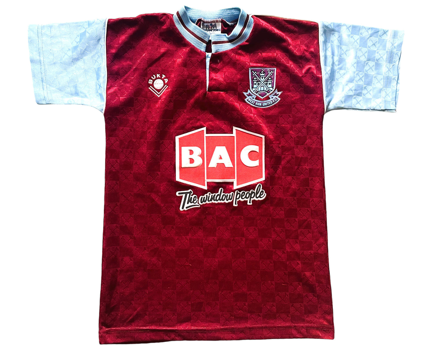 West Ham Home Shirt 1989-90 Original (good) Kids 26-28 Bukta