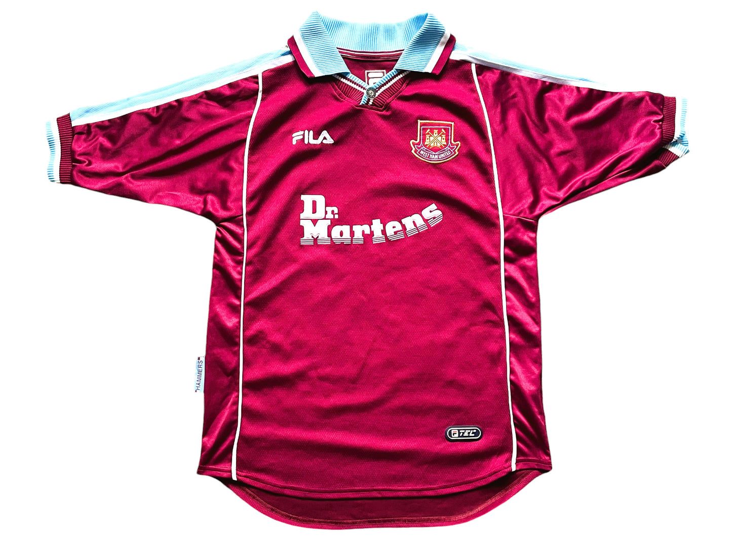 West Ham 1999-01 Home Shirt Original (excellent) Adult XS though XLB on tag