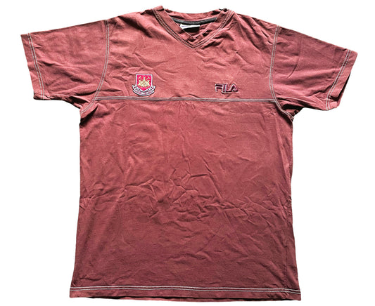 West Ham Fila t shirt 1999 -2003 (very good) Adults Medium