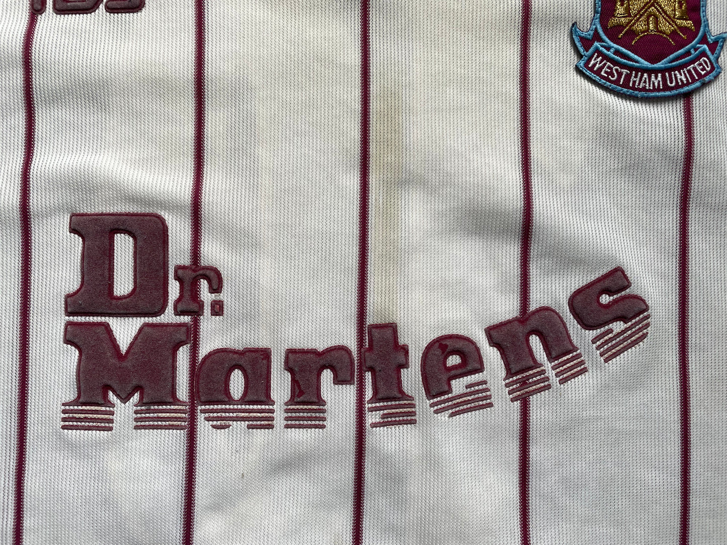 West Ham Away Shirt 2002 -03 Di Canio 10 Fila (very good) Adults XL