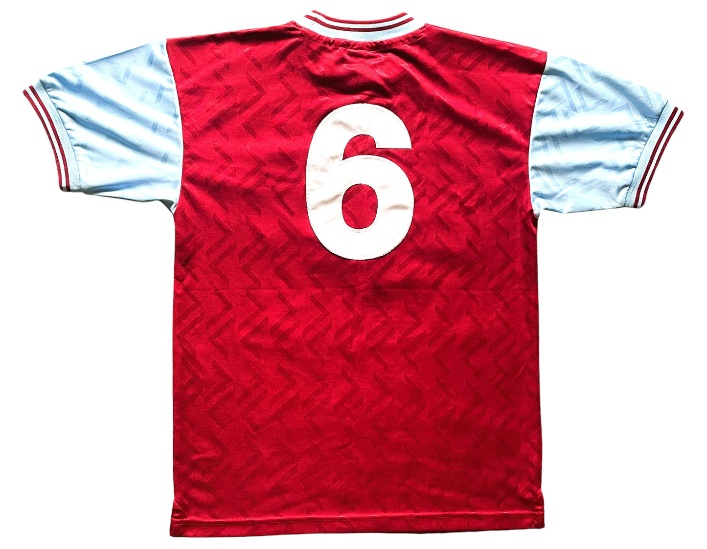 West Ham Bobby Moore Testimoninal Shirt (very good) Adults Medium , Score Draw official repro