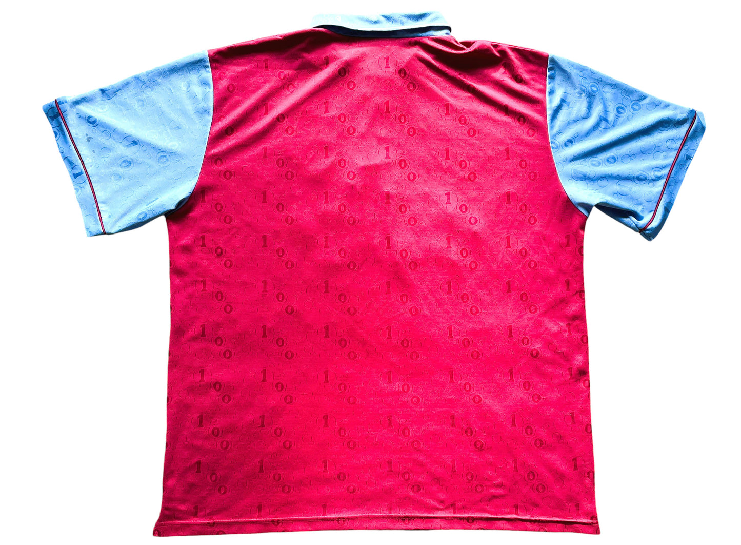 West Ham 1995-97 Home Shirt (good) XXL Score Draw official repro