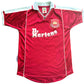 West Ham Home Shirt 1998-99 (excellent) Adults Small Score Draw official repro