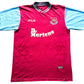 West Ham Home Shirt 2001 -03 Di Canio 10 Fila (very good) Adults Large