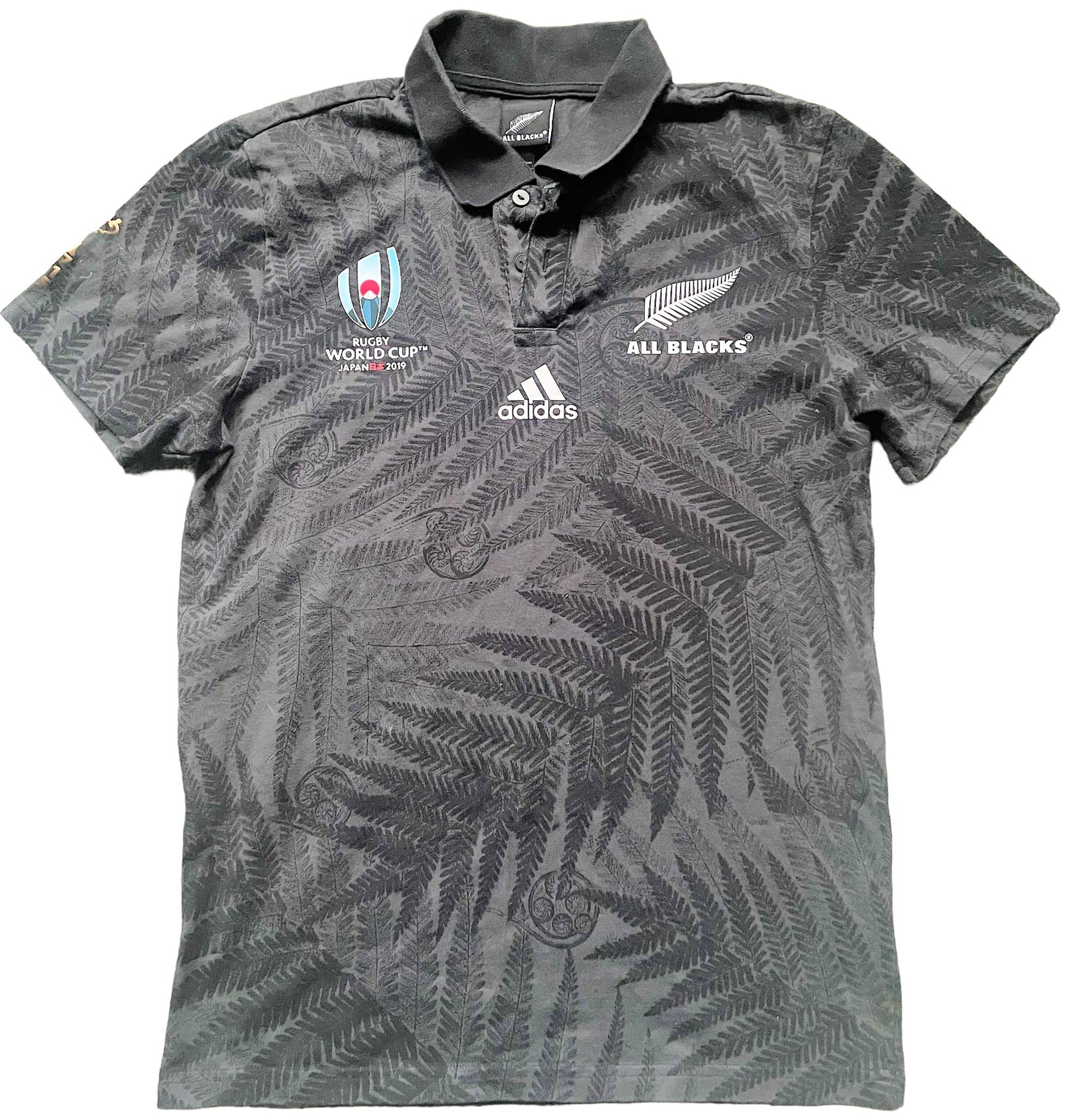 2019 All Blacks Rugby Jersey (very good) Adults Small