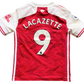 2020-21 Arsenal Football Shirt LACAZETTE #9 (good) Childs 7-8 years