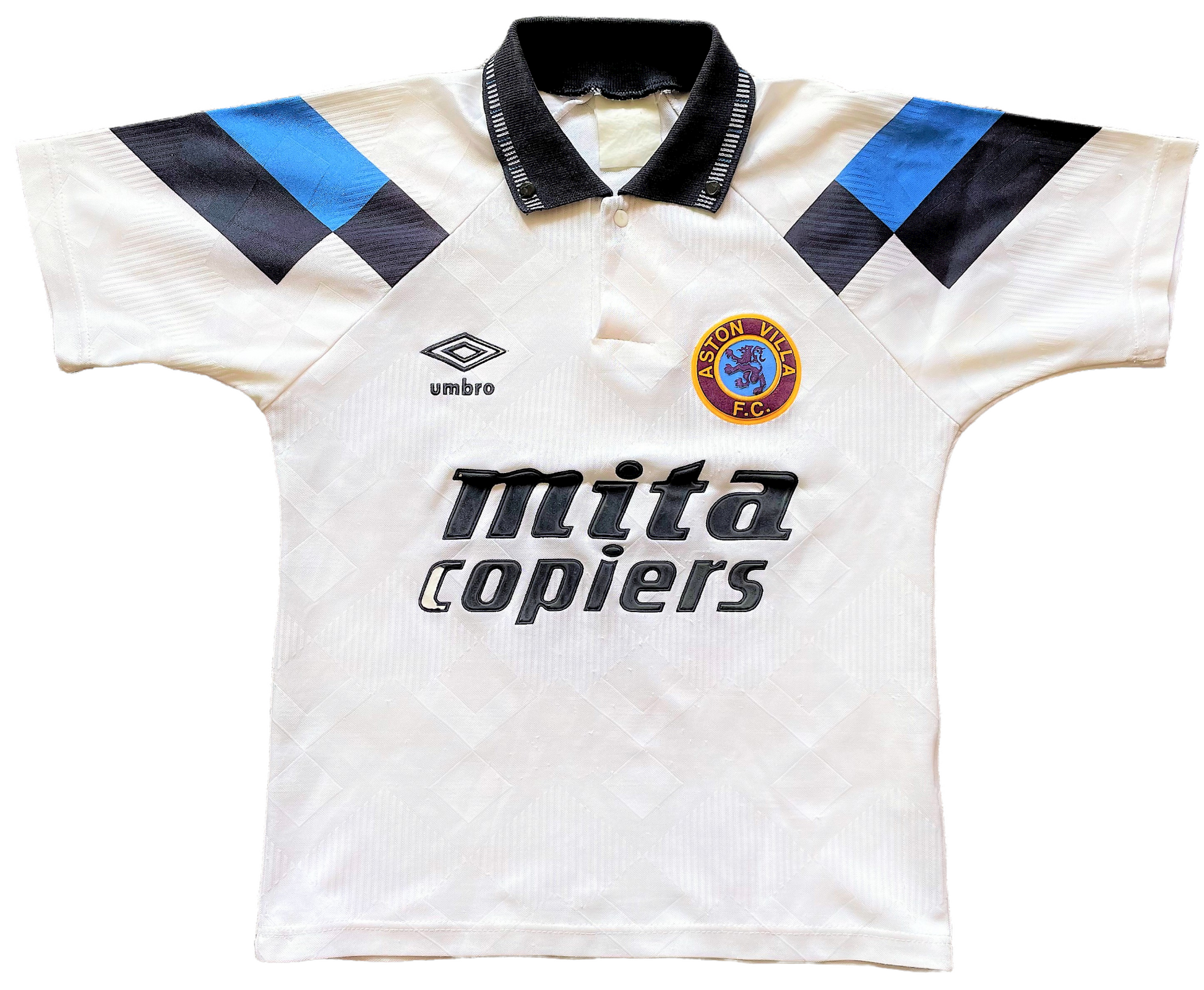 1990-93 Aston Villa away shirt (good) Youths Medium