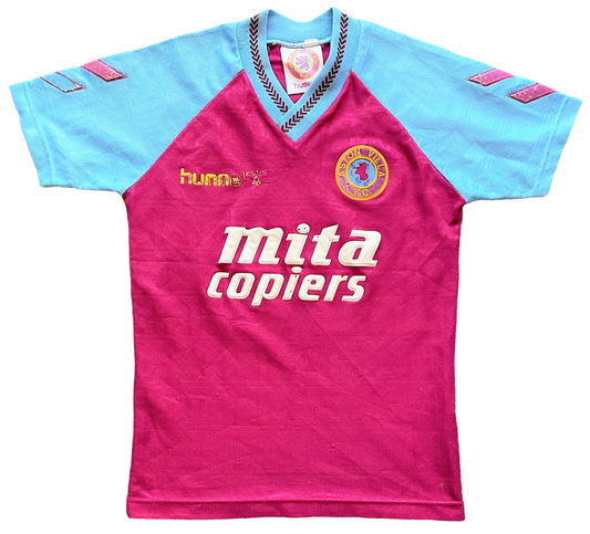 1989-90 Aston Villa Home Shirt (average) Large Boys