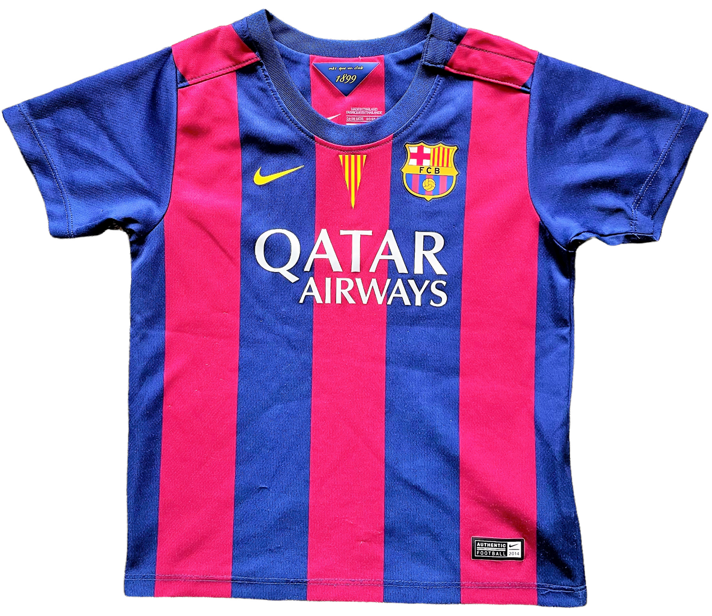 2014-15 Barcelona Home Shirt (good) 24-36 months
