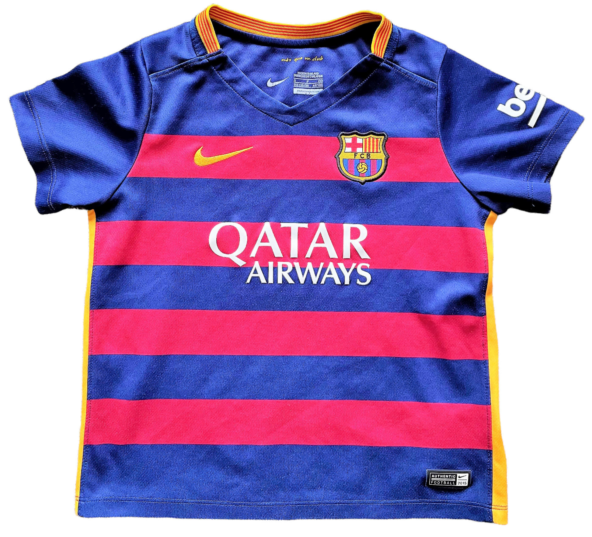 2015-16 Barcelona Home Shirt (excellent) Age 4 to 5 years