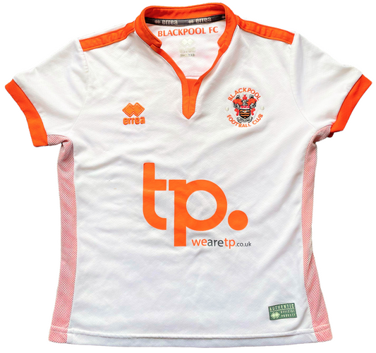 2017-18 Blackpool Away Shirt (very good) XS Youth