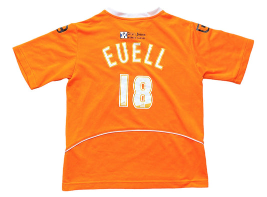 Blackpool Home Shirt 2009 -10 EUELL 18 (good) Childs aged 6 to 7