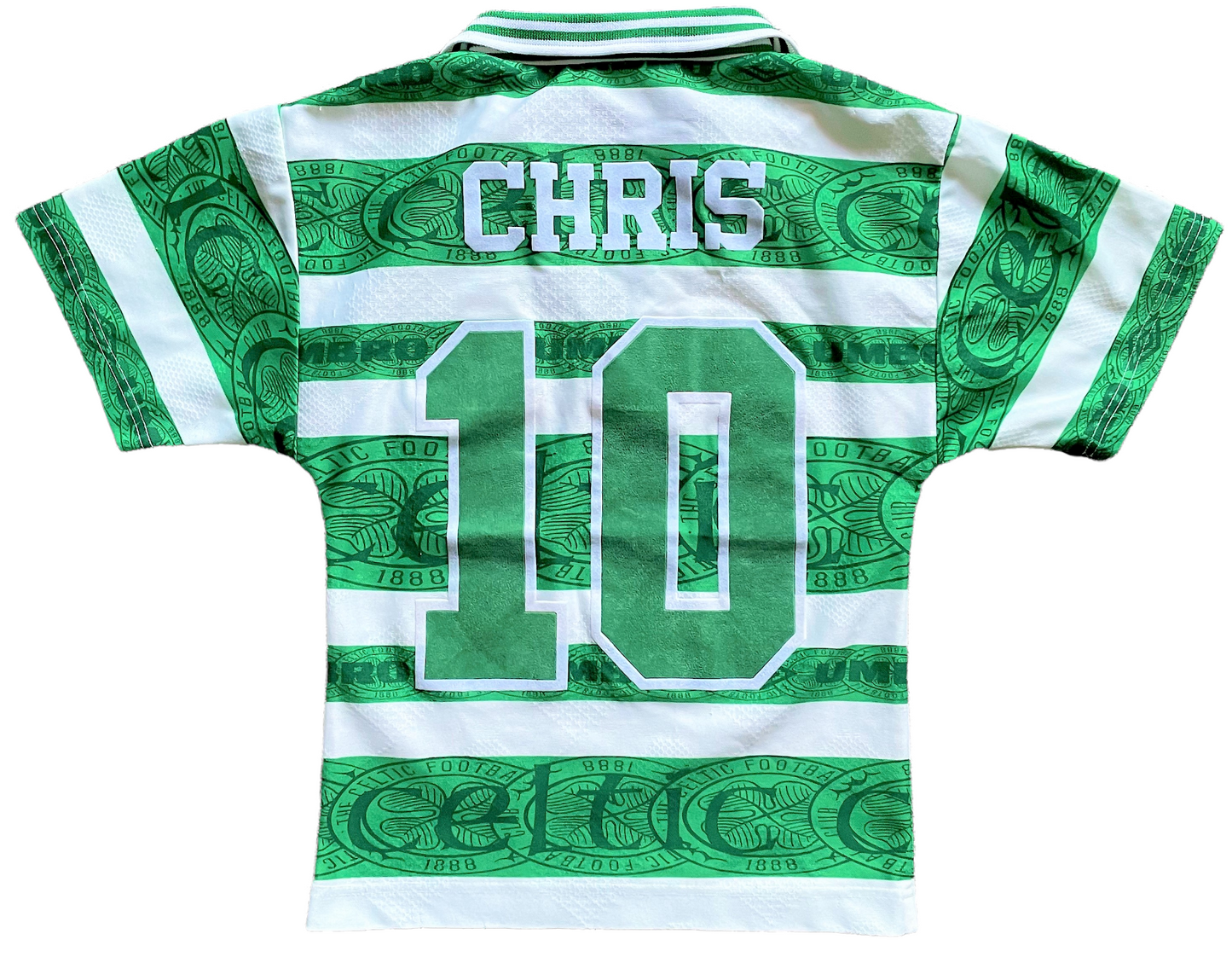 Celtic 1995 Home Shirt (excellent) Small Boys. Height 15 inches