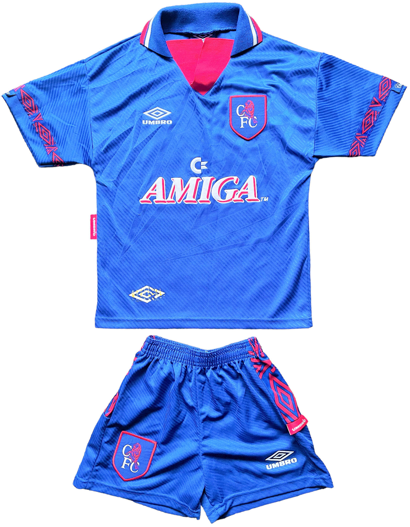 1993-94 Chelsea Home Kit (excellent) Large Boys