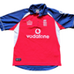 England Cricket Shirt Red (very good) Age 9 to 10 year
