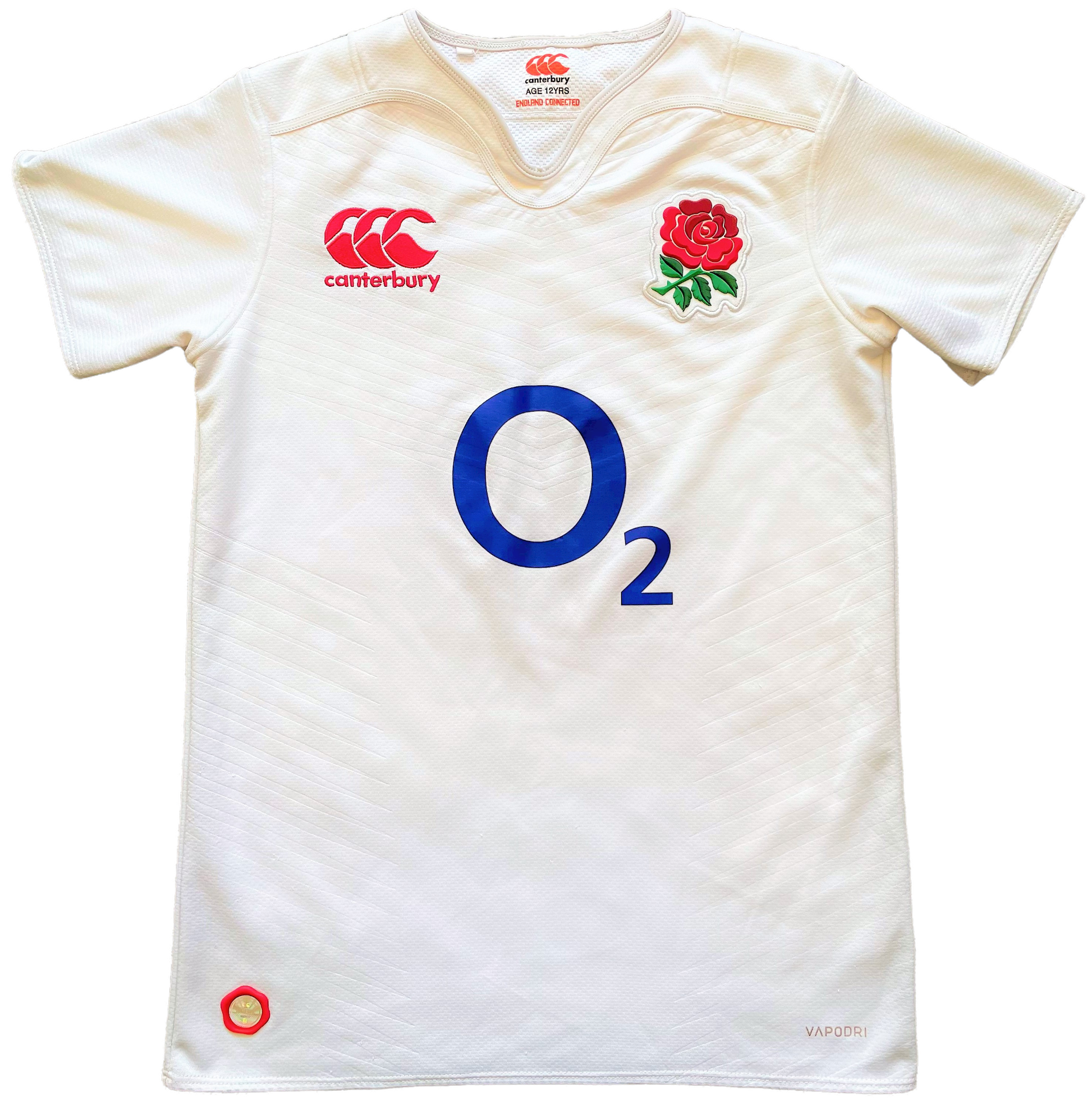 2015 England Rugby Home Shirt (good) 12 years