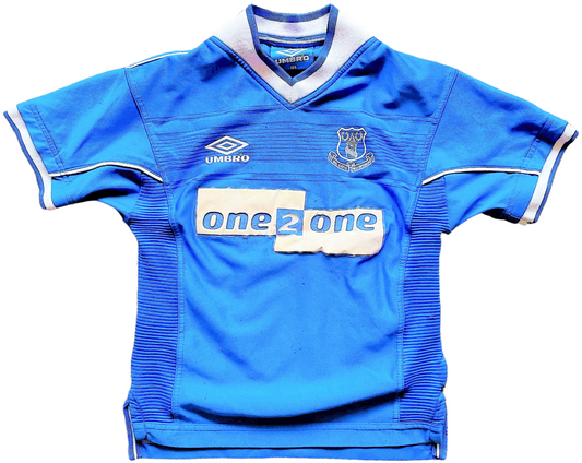 1999-00 Everton Home Shirt (average) size 134