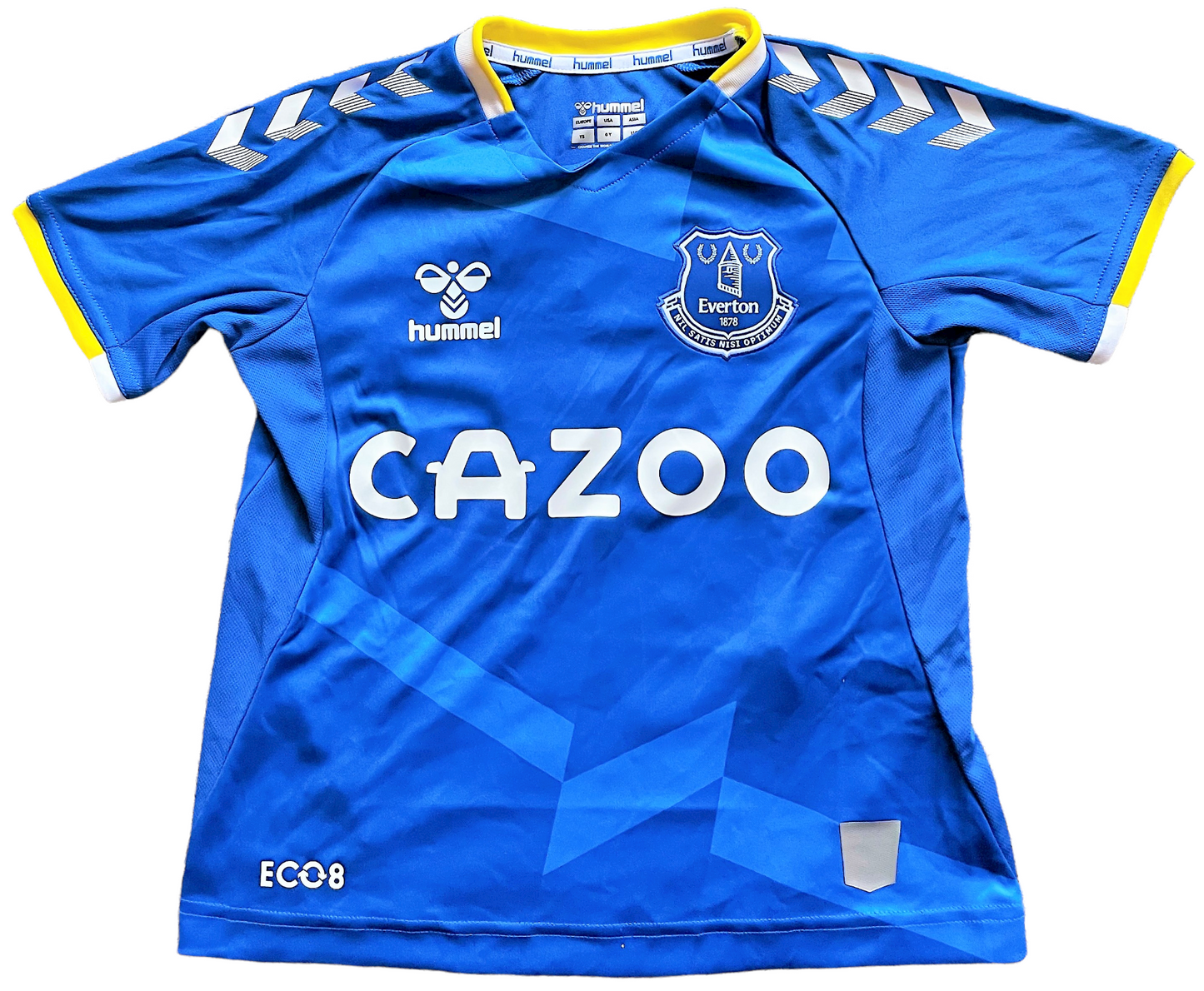 Everton Shirt 2021 -22 RICHARLISON 7 (excellent) Childs 6 years. Height 15 inches