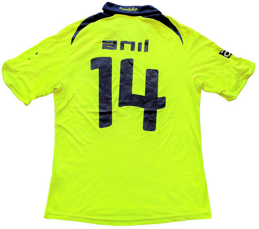 2008-09 Fenerbahce Away Shirt anil #14 (average) size on label 176