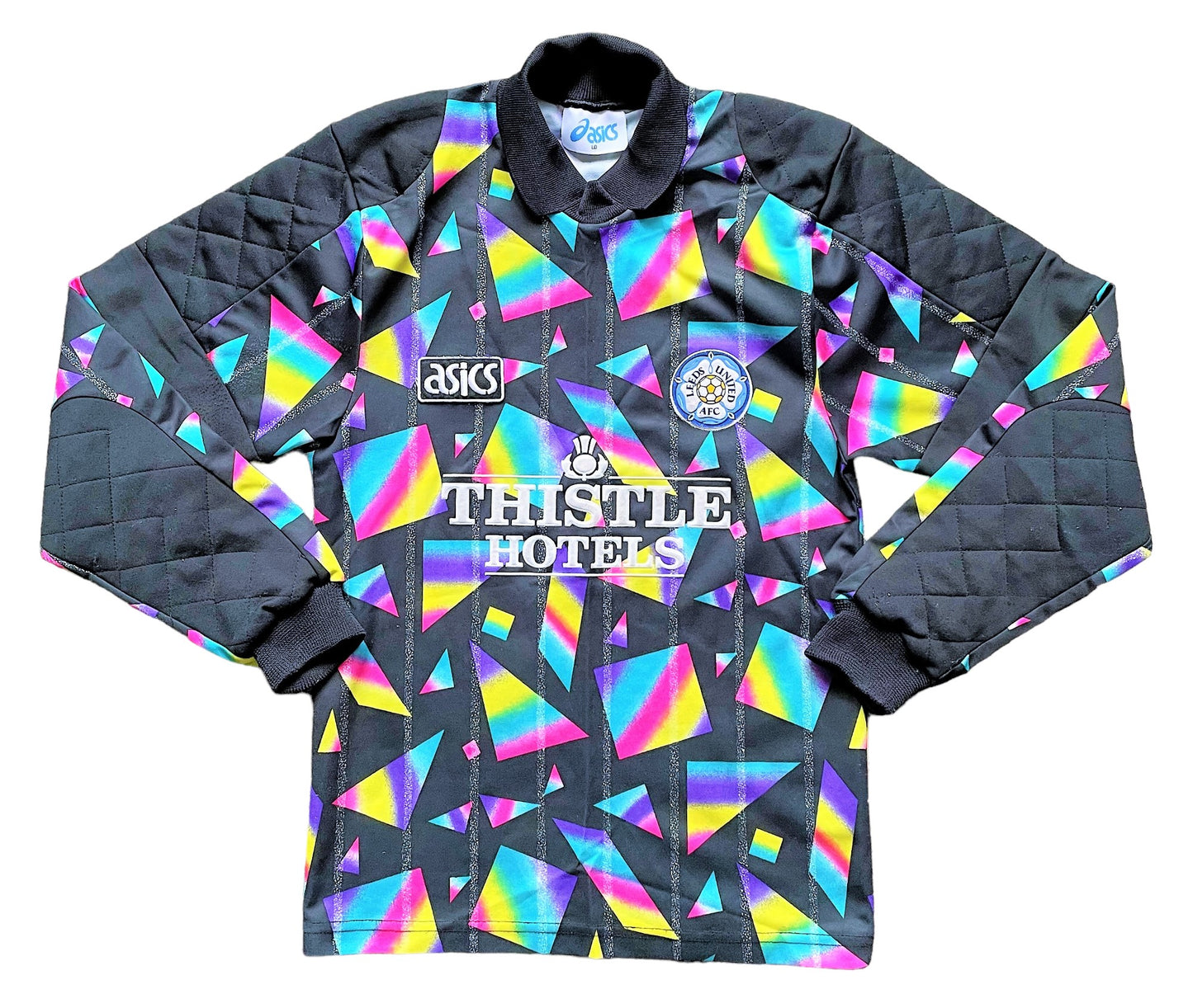 Leeds United 1993 Goalkeeper Shirt (very good) Adults XXS/Large Boys