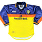 Leeds United Goalkeeper Shirt 1998 (very good) Adult XXS/Large Youths 30/32