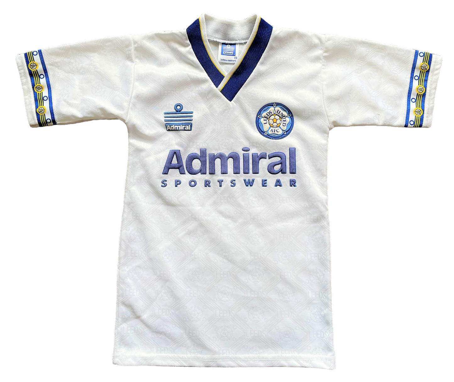 1992-93 Leeds United Home Shirt (excellent) Small Boys