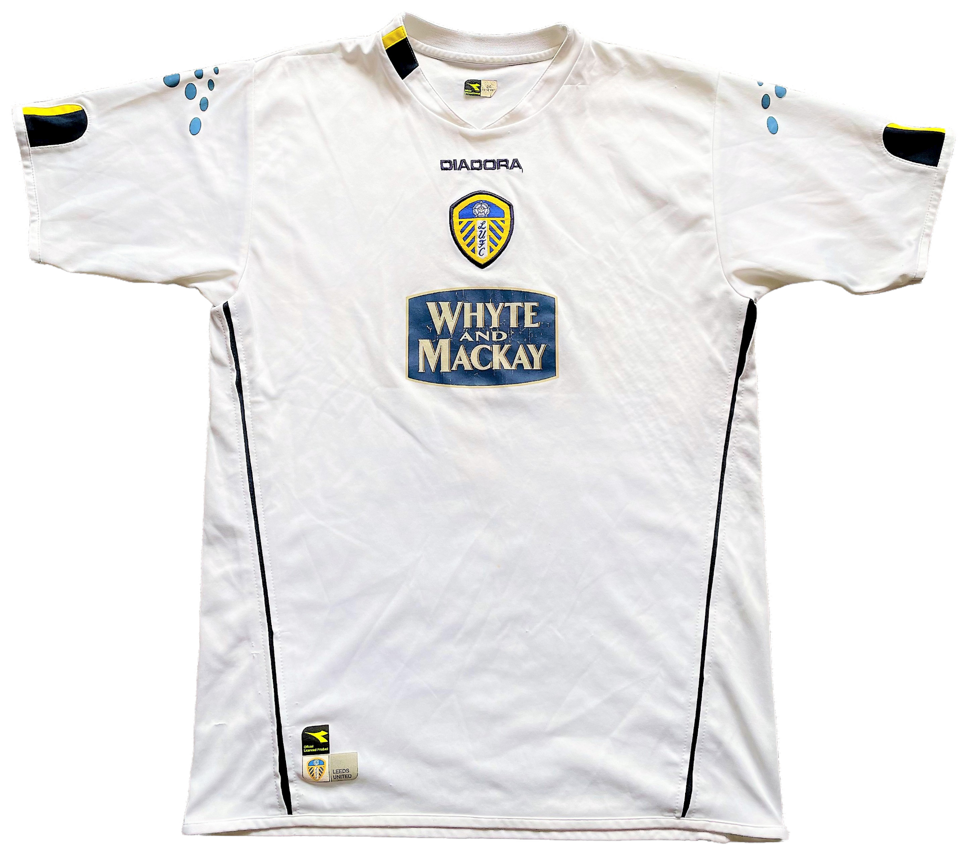 2004-05 Leeds United Home Shirt Youth 13-14 years