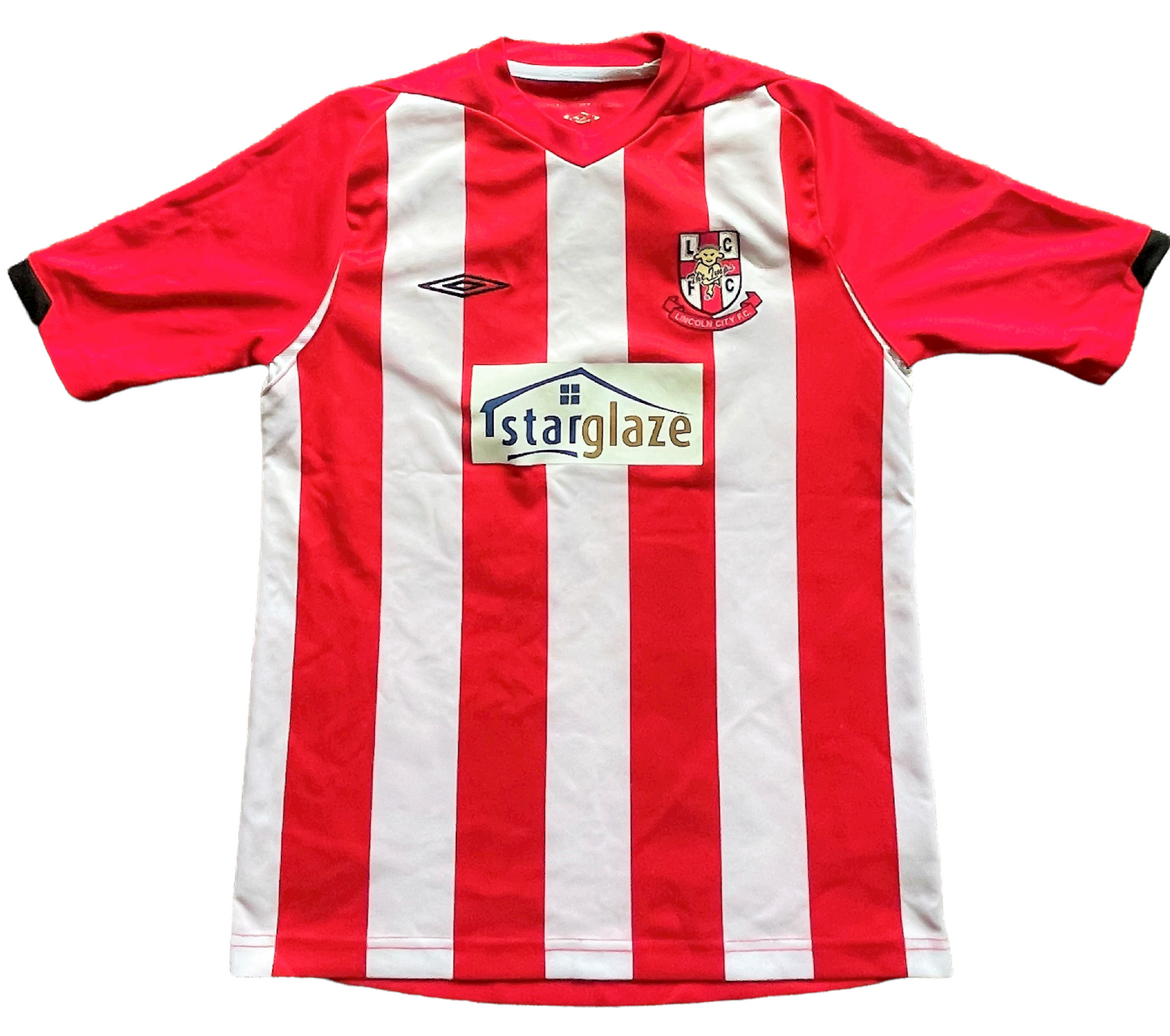 2007-08 Lincoln City Home Shirt (very good) size faded. Large Youth