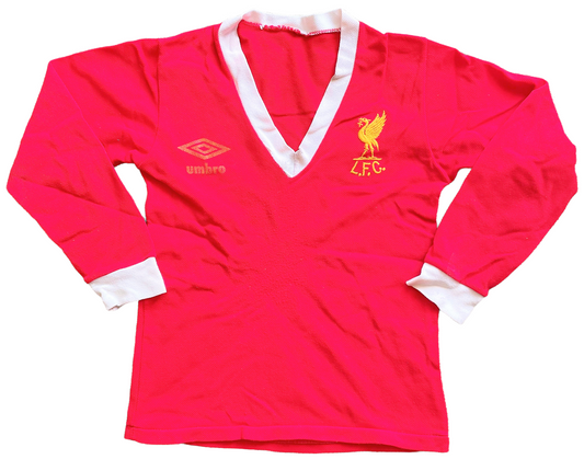 1976-79 Liverpool Home Shirt (good) Childs