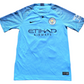 Manchester City Home Shirt 2018/19 SANE 19 (excellent) Age 12 to 13. Height 19 inches