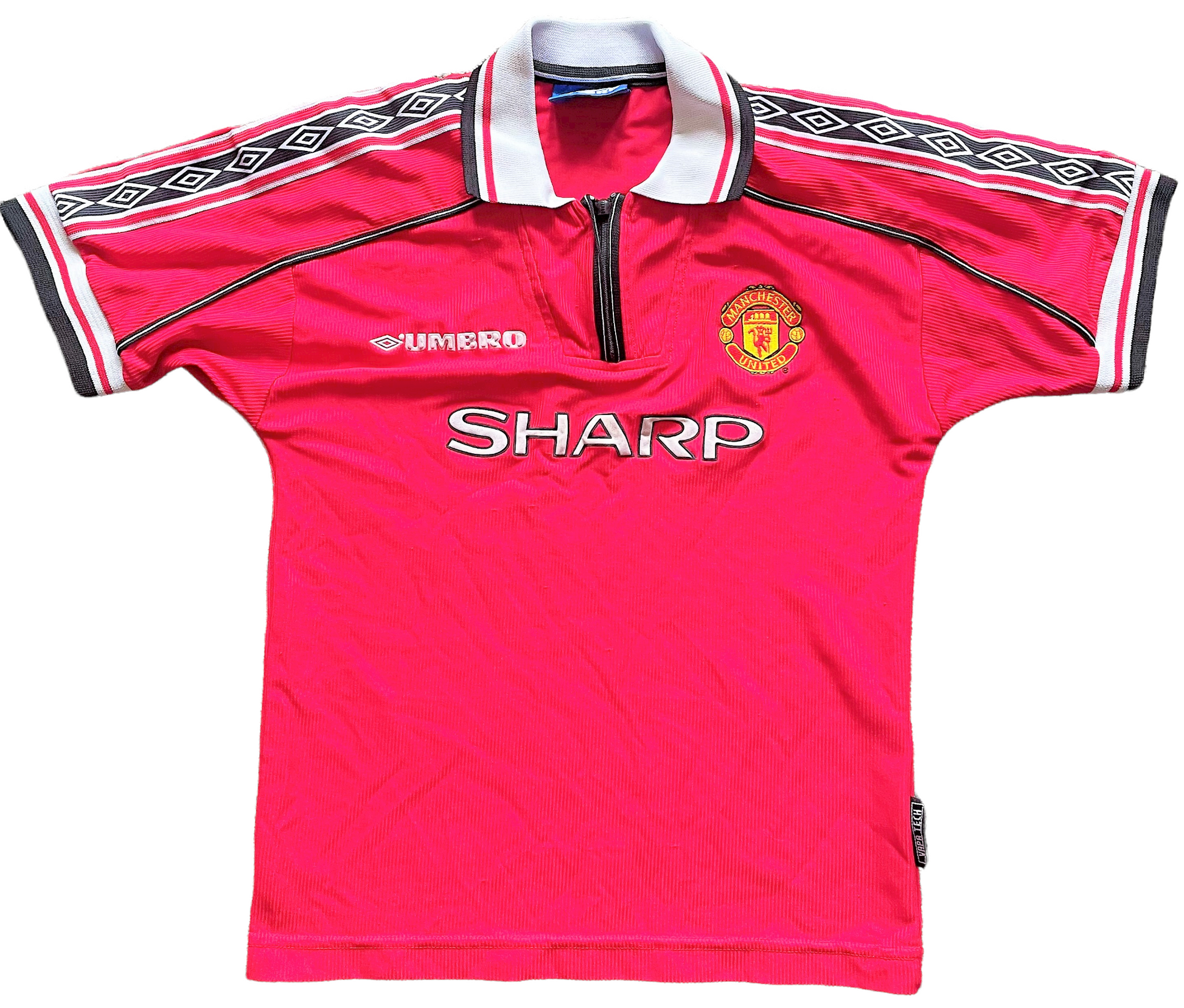 1998-2000 Man United Home shirt (very good). Childs 10-11