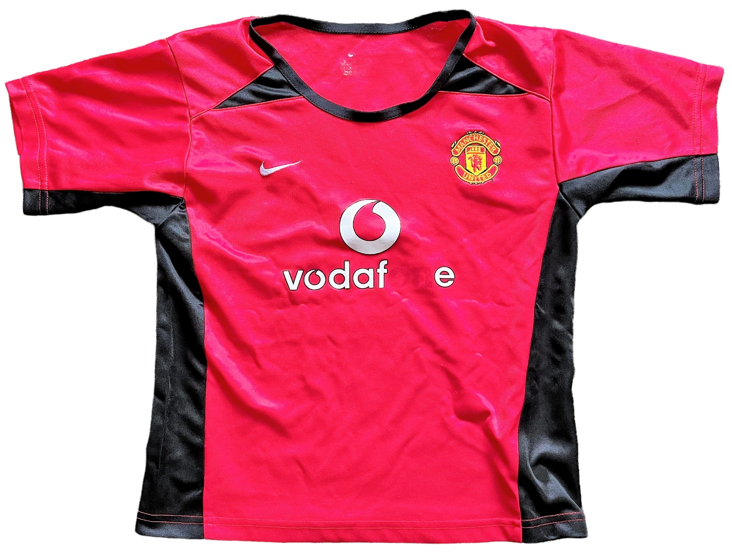 2002-04 Man United Home Shirt (average) no size, 6 to 8 years