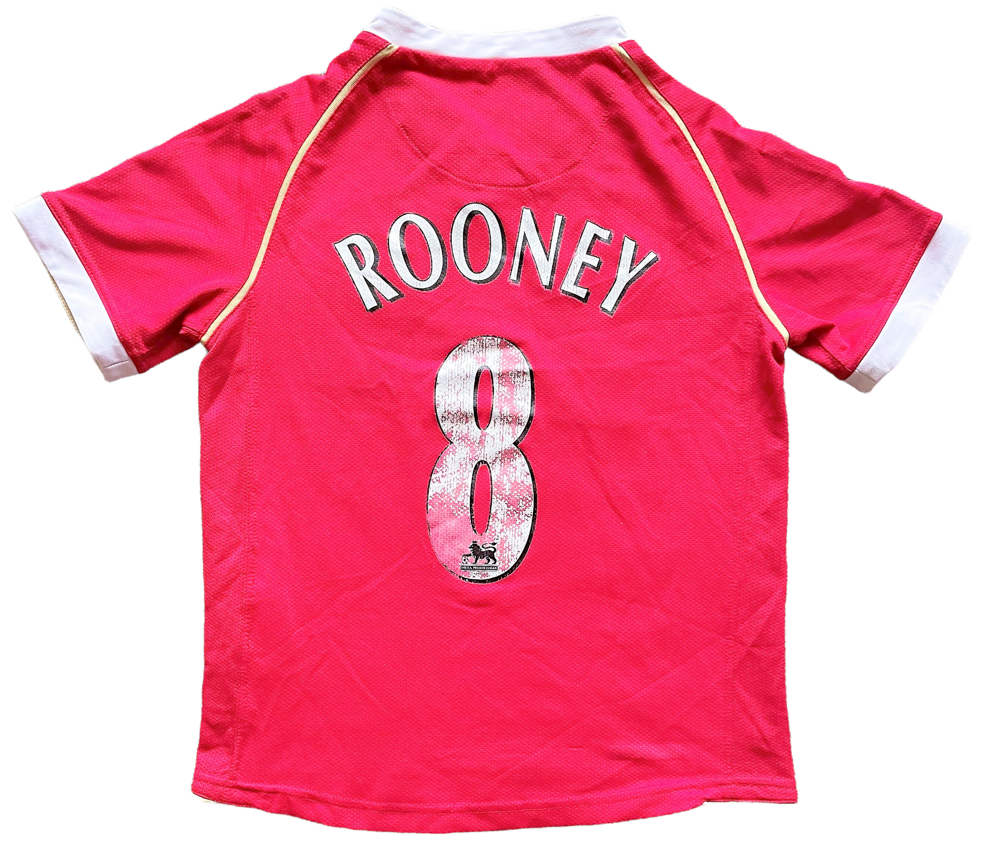 2006-07 Man United Home Shirt ROONEY #8 (very good) Childs 6-8yrs