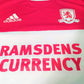 Middlesbrough Home Shirt 2017 (excellent) AdultsXS/Youths 13-14. Height 21 inches
