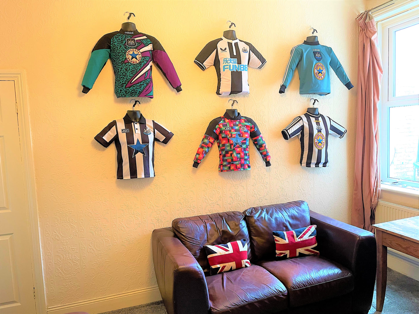 Sports Shirts Mannequin Wall Art