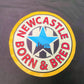 Newcastle Born and Bred t shirt (excellent) Adults Small. Height 24 inches