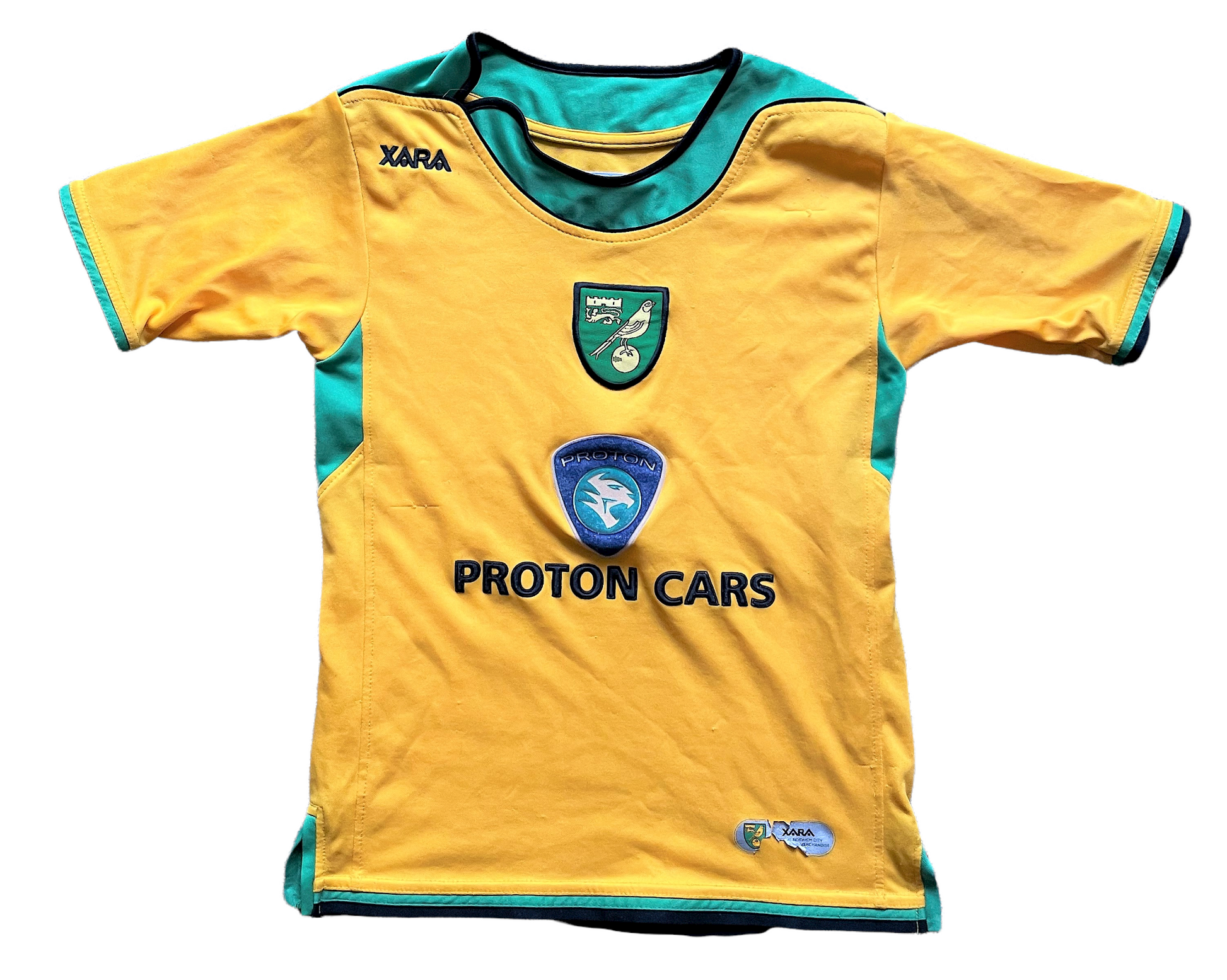2005-06 Norwich City Home Shirt (poor) Youths Small